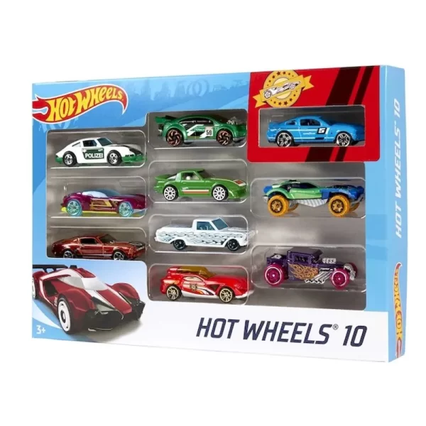 AUTOS HOT WHEELS PACK X10U