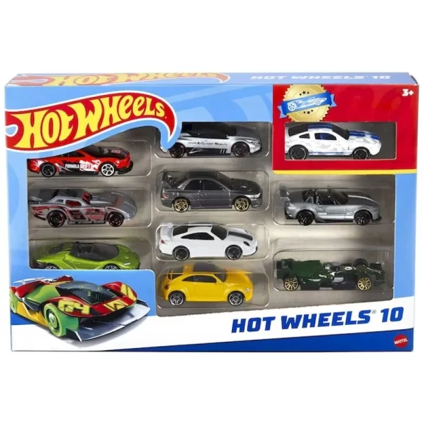AUTOS HOT WHEELS PACK X10U - Imagen 2