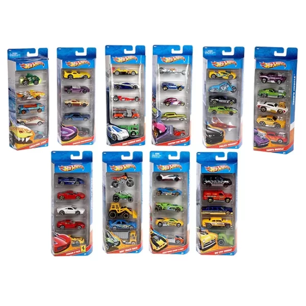 AUTOS HOT WHEELS PACK X5U - Imagen 2