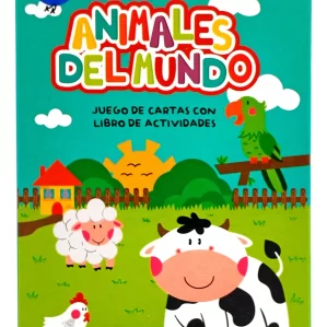 BARCO DE PAPEL - JUEGO DE CARTAS "ANIMALES DEL MUNDO"