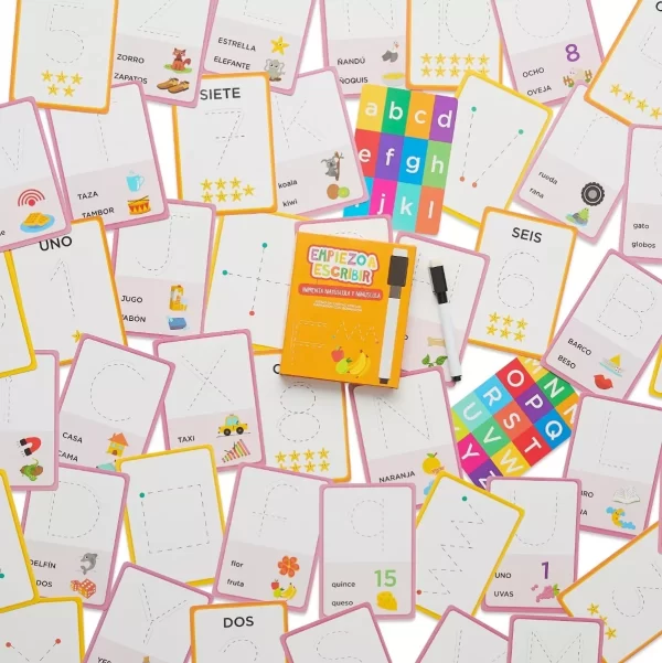 BARCO DE PAPEL - JUEGO DE CARTAS "EMPIEZO A ESCRIBIR IMPRENTA" - Imagen 4