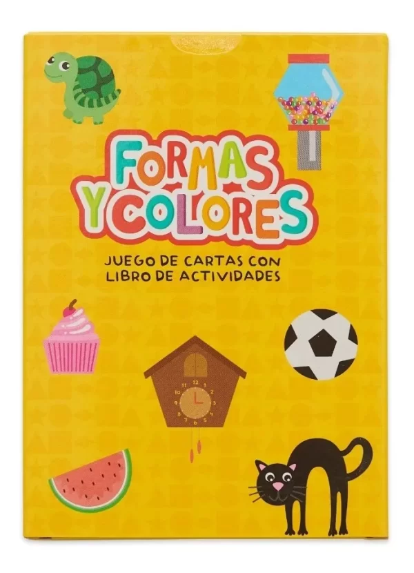 BARCO DE PAPEL - JUEGO DE CARTAS "FORMAS Y COLORES"