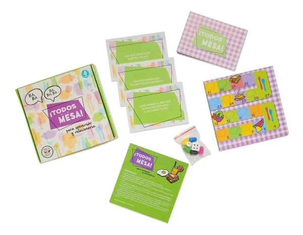 BARCO DE PAPEL - JUEGO DE MESA DIDÁCTICO "TODOS A LA MESA!" - Imagen 2