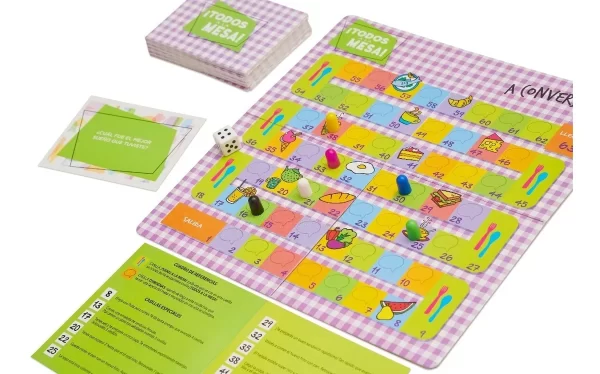 BARCO DE PAPEL - JUEGO DE MESA DIDÁCTICO "TODOS A LA MESA!" - Imagen 3