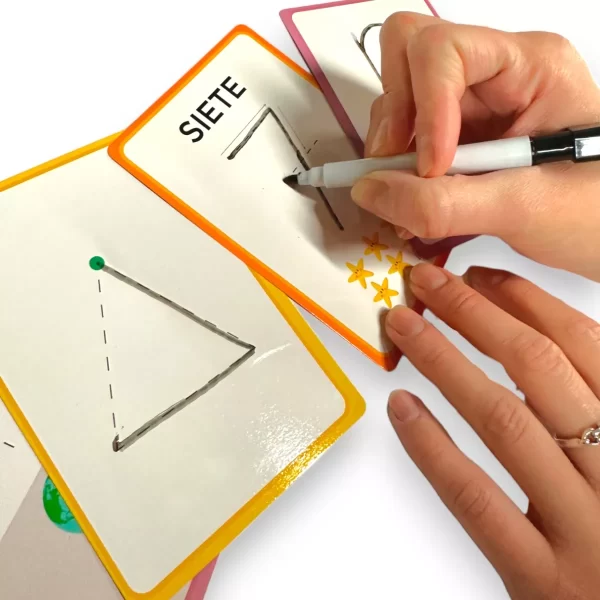 BARCO DE PAPEL - JUEGO DE CARTAS "EMPIEZO A ESCRIBIR IMPRENTA" - Imagen 3