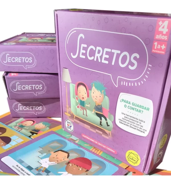 BARCO DE PAPEL - JUEGO DE MESA DIDÁCTICO "SECRETOS" - Imagen 2