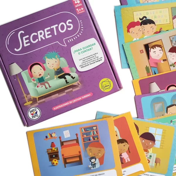 BARCO DE PAPEL - JUEGO DE MESA DIDÁCTICO "SECRETOS" - Imagen 3