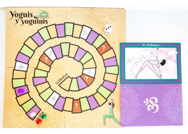 BARCO DE PAPEL - JUEGO DE MESA DIDÁCTICO "YOGUIS Y YOGUINIS" - Imagen 3