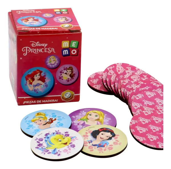 BARCO DE PAPEL - JUEGO DE MEMORIA PRINCESAS DE DISNEY - Imagen 2