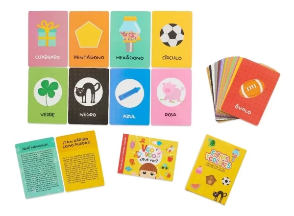BARCO DE PAPEL - JUEGO DE CARTAS "FORMAS Y COLORES" - Imagen 3