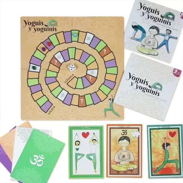 BARCO DE PAPEL - JUEGO DE MESA DIDÁCTICO "YOGUIS Y YOGUINIS" - Imagen 5