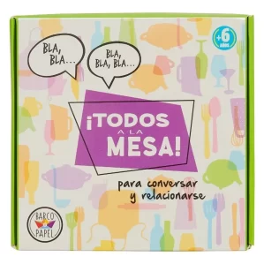 BARCO DE PAPEL - JUEGO DE MESA DIDÁCTICO "TODOS A LA MESA!"