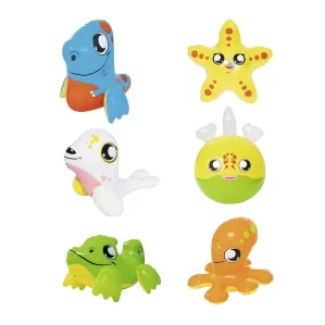 ANIMALITOS INFLABLES PARA BAÑERA 27CM