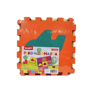 PISO GOMA EVA TALBOT VEHICULOS 31,5 x 31,5 x 1cm .x9U.
