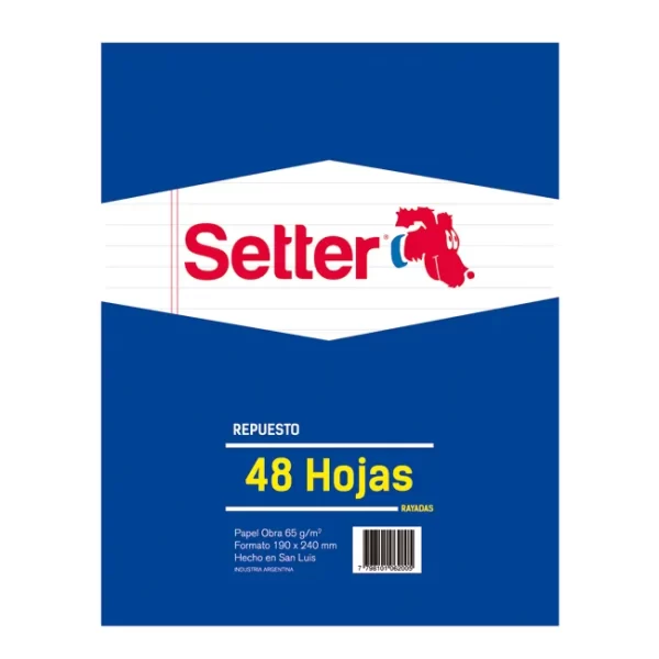 REPUESTO SETTER X 48 RAYADO