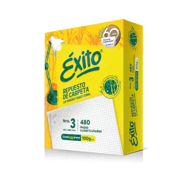 REPUESTO EXITO X 480 CUADRICULADO