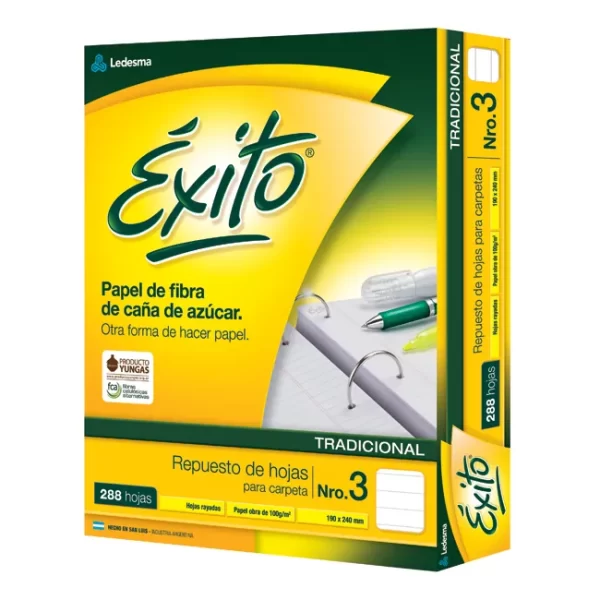 REPUESTO EXITO X 288 RAYADO