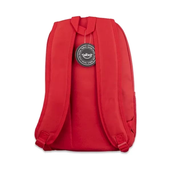 MOCHILA ESPALDA TALBOT LISA ROJA 43,50CM 2 CIERRES - Imagen 3