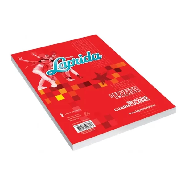 REPUESTO LAPRIDA X 96 CUADRICULADO
