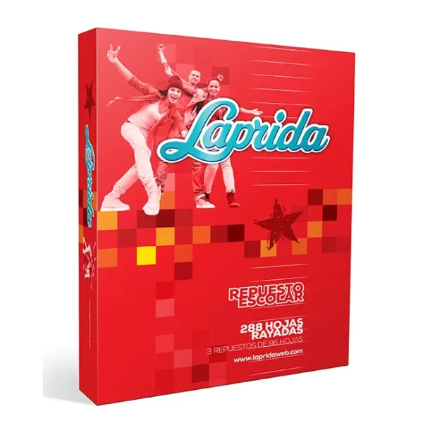REPUESTO LAPRIDA X 288 RAYADO