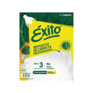 REPUESTO EXITO X 96 MARGEN REFORZADO RAYADO
