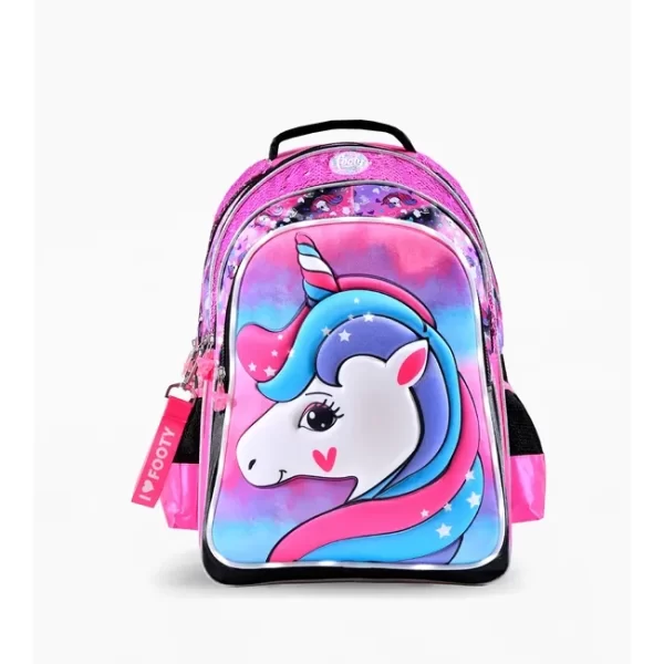 MOCHILA ESPALDA FOOTY UNICORNIO EVA TERMOFORMADA 45CM LUZ LED - Imagen 4