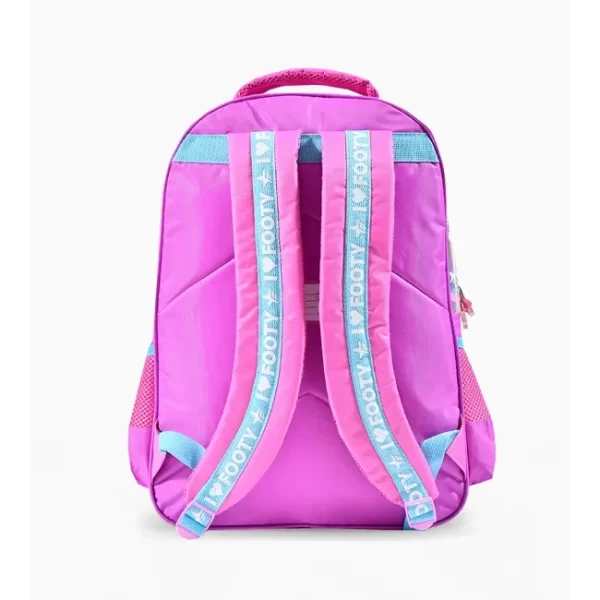 MOCHILA ESPALDA FOOTY ESCUELA UNICORNIO BOLSILLO 45CM LUZ LED - Imagen 6