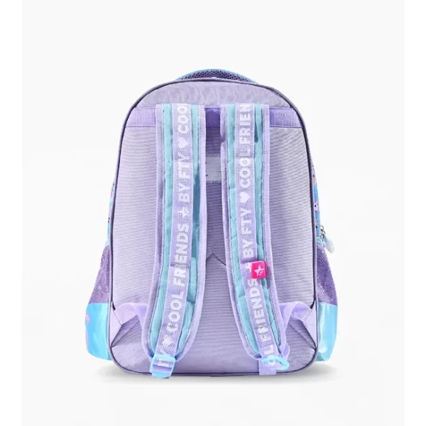 MOCHILA ESPALDA FOOTY ESCUELA COOL FRIENDS 45CM LUZ LED - Imagen 6