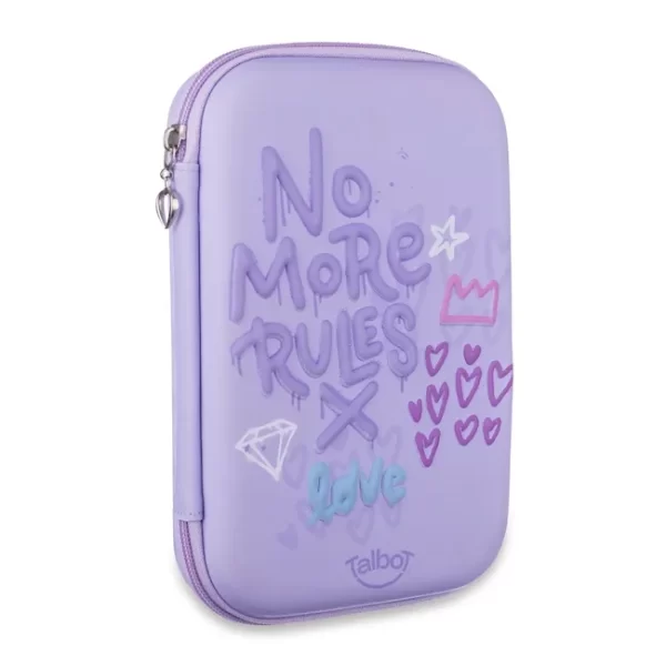 CARTUCHERA TALBOT 1 PISO EVA 3D "NO MORE RULES" - Imagen 2