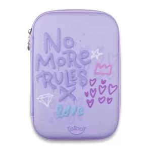 CARTUCHERA TALBOT 1 PISO EVA 3D "NO MORE RULES"