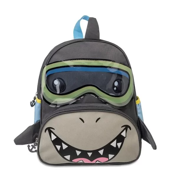 MOCHILA ESPALDA TALBOT INFANTIL WOOD COLLECTION TIBURON 30CM
