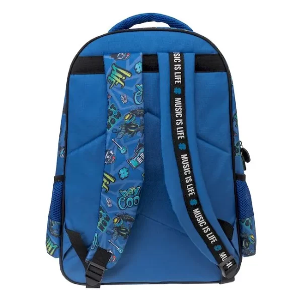 MOCHILA ESPALDA TALBOT ESCUELA SCHOOL GANG DJ 46CM - Imagen 2
