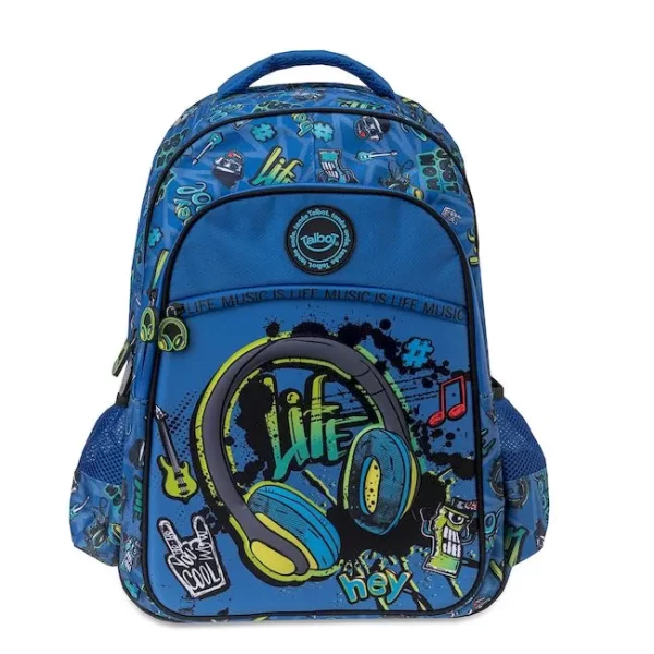 MOCHILA ESPALDA TALBOT ESCUELA SCHOOL GANG DJ 46CM