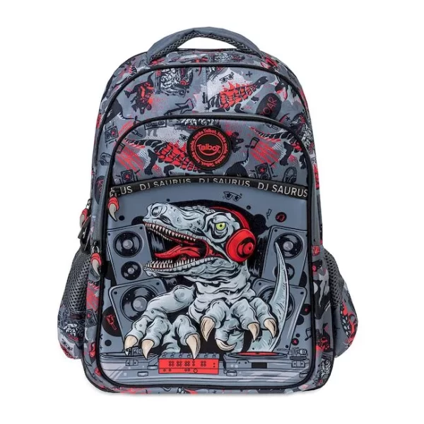 MOCHILA ESPALDA TALBOT ESCUELA SCHOOL GANG DINO 46CM