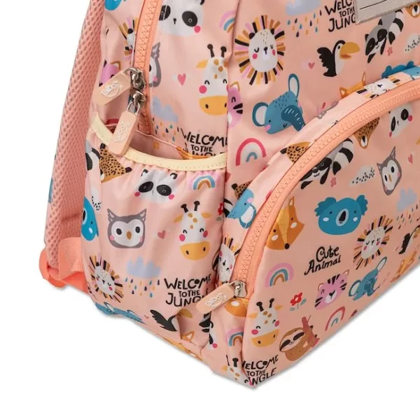 MOCHILA ESPALDA TALBOT INFANTIL KINDER COLLECTION ANIMALES 36CM - Imagen 4