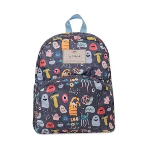 MOCHILA ESPALDA TALBOT INFANTIL KINDER COLLECTION MONSTRUOS 36CM