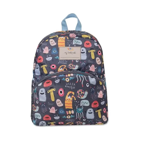 MOCHILA ESPALDA TALBOT INFANTIL KINDER COLLECTION MONSTRUOS 36CM