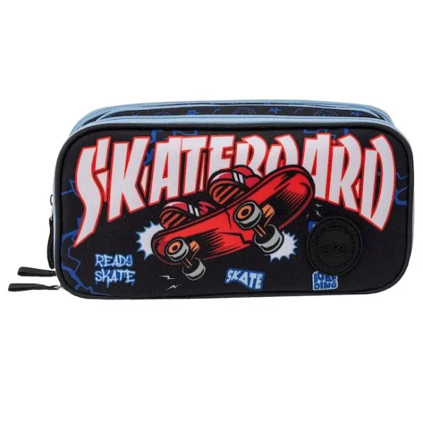 CARTUCHERA TALBOT THREE ZIPPER SKATE 3 CIERRES