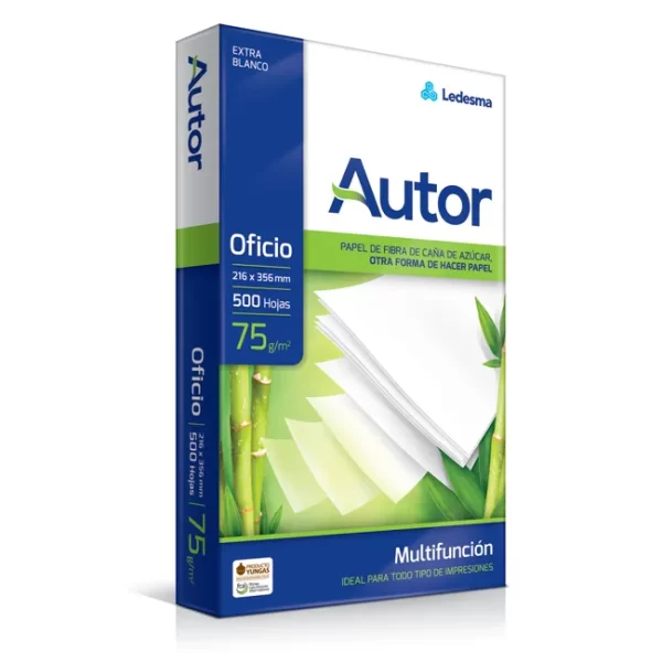 RESMA AUTOR 75GRS OFICIO LEGAL