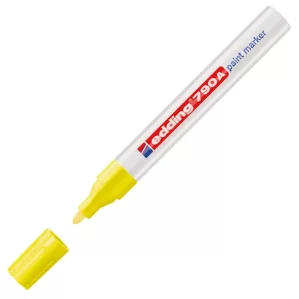 MARCADOR EDDING E790 PERMANENTE PAINT PUNTA REDONDA AMARILLO