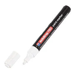 MARCADOR EDDING E790 PERMANENTE PAINT PUNTA REDONDA BLANCO