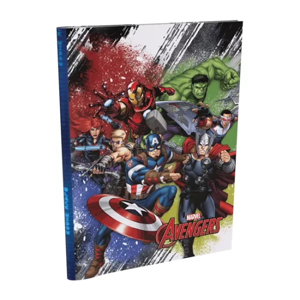 CUADERNO TAPA BLANDA AVENGERS RAYADO X48 HOJAS - Imagen 2