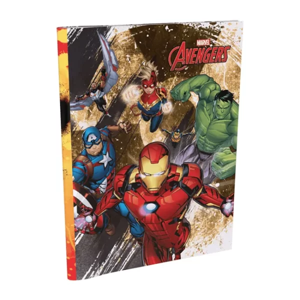CUADERNO TAPA BLANDA AVENGERS RAYADO X48 HOJAS - Imagen 3