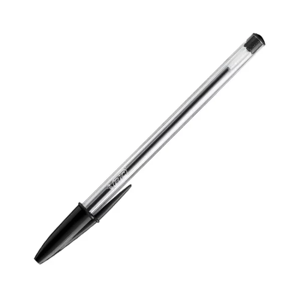 BOLIGRAFO LAPICERA BIC CRISTAL DURA+ 1MM NEGRO