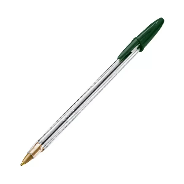 BOLIGRAFO LAPICERA BIC CRISTAL DURA+ 1MM VERDE - Imagen 2