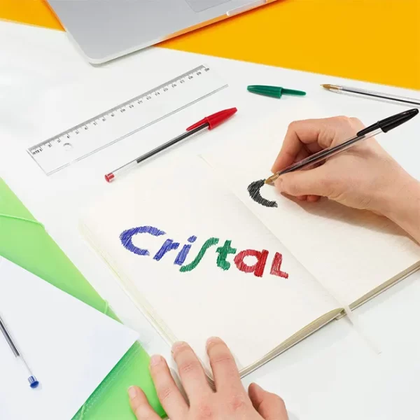 BOLIGRAFO LAPICERA BIC CRISTAL DURA+ 1MM VERDE - Imagen 3