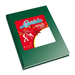 CUADERNO TAPA DURA LAPRIDA VERDE CUADRICULADO X 50 HOJAS