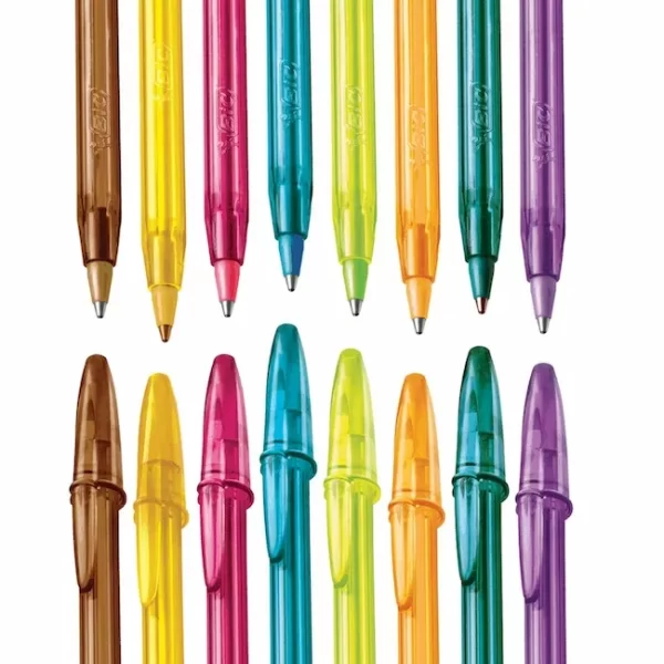 BOLIGRAFO LAPICERA BIC FASHION COLORES X8 + 2 NEON. - Imagen 22