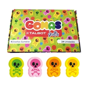 GOMA TALBOT SKULL x1 (leer descripción)