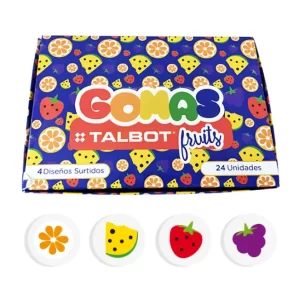 GOMA TALBOT FRUITS x1 (leer descripción)